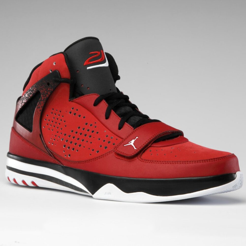 Jordan Men's Red Black Phase 23 Trek 440897-601 High-Top Athletic‎ Sneaker Sz 11